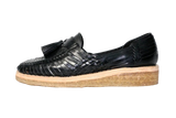 Black Moderno Huarache Loafer